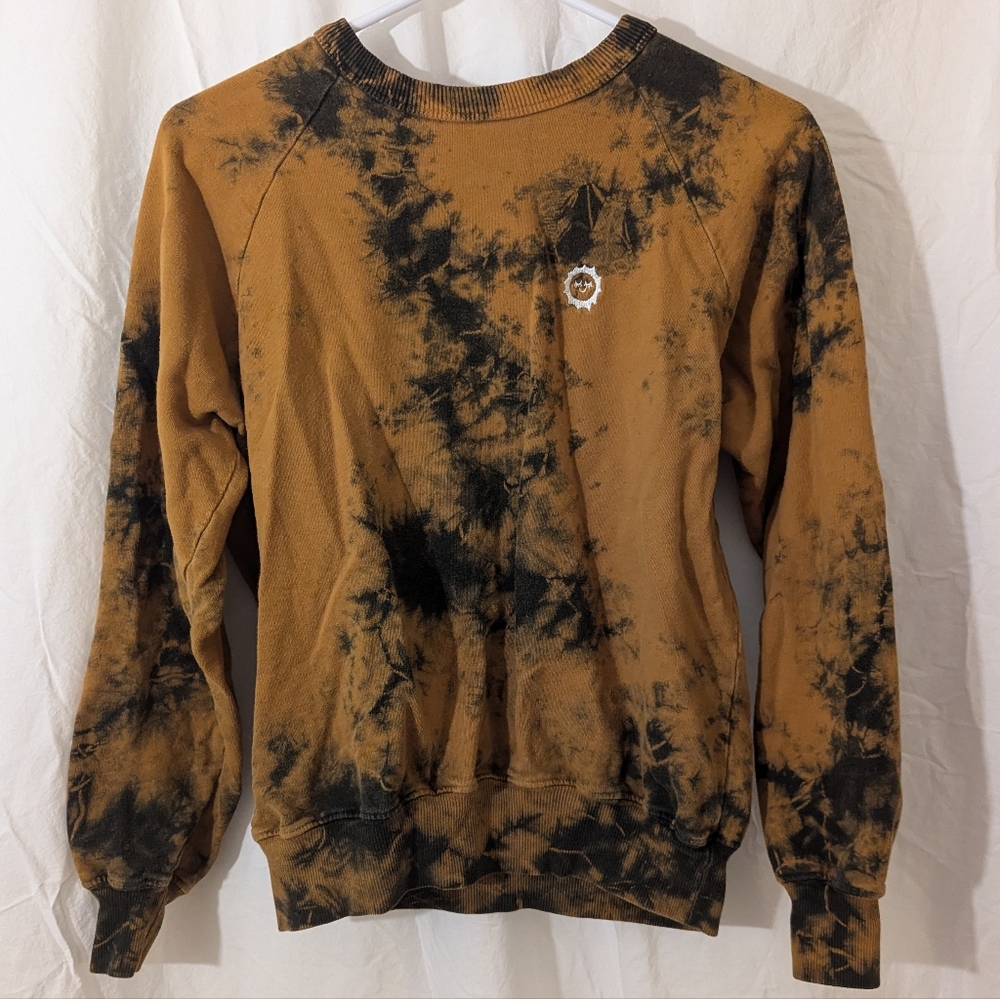 Big Bud Press Size XS Unisex Mustard Crew Neck Sweater
